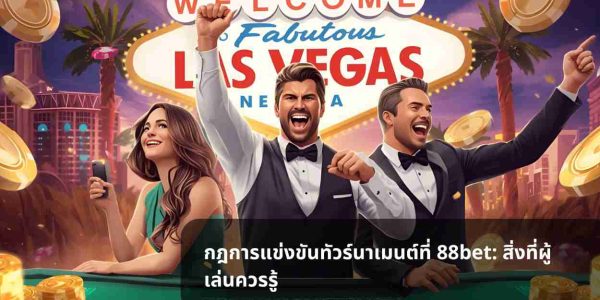 กฎการแข่งขันทัวร์นาเมนต์ที่ 88bet: สิ่งที่ผู้เล่นควรรู้